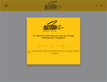 Tablet Screenshot of alcoholdelivery.com.sg